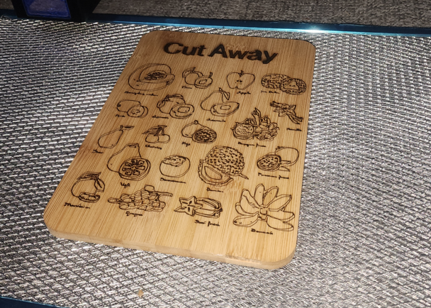 laser engraved cutting boards